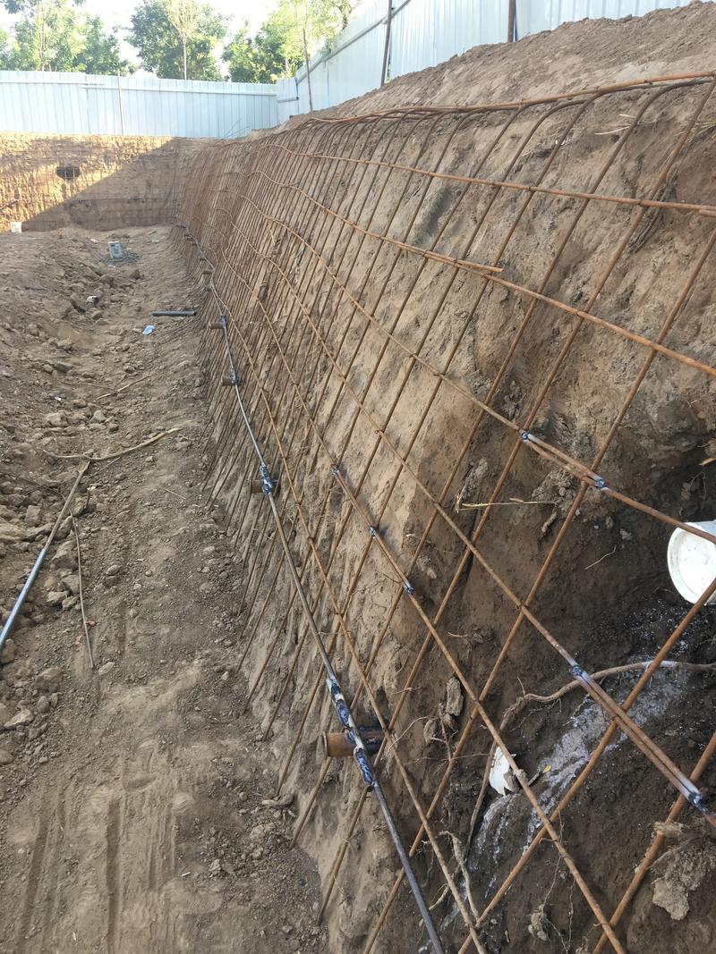 张家口桥东区边坡加固